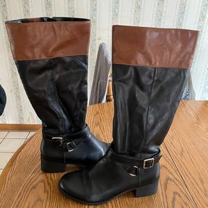 Women’s black/brown boots